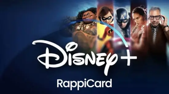 Disney Plus GRATIS 2 meses con tu Rappi Card