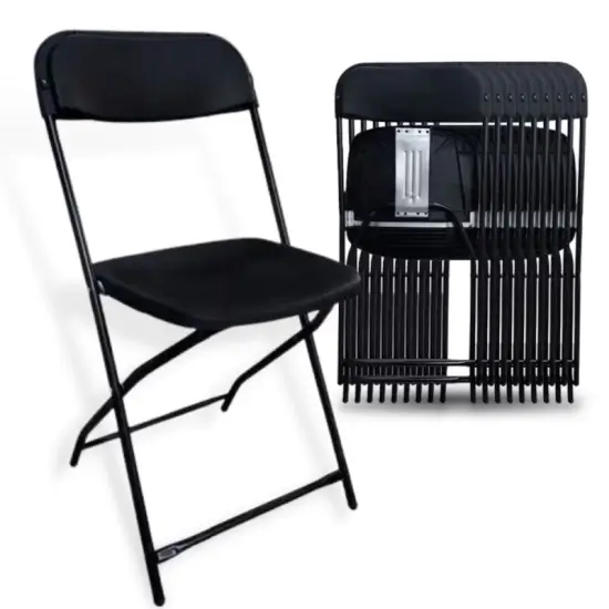 10 sillas plegables de plástico para eventos reforzadas a $3,549 en Walmart
