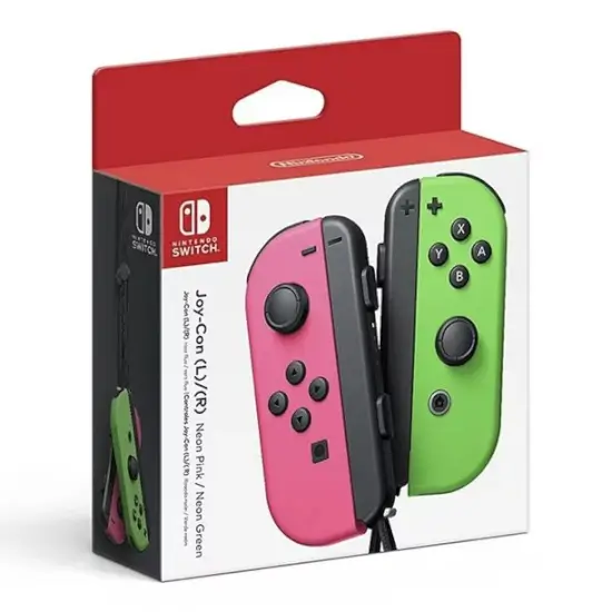 Controles inalámbricos Nintendo Switch Joy-Con Verde y Rosa a $1,850 en Walmart