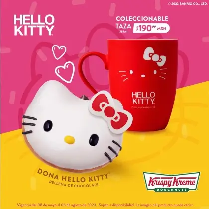 Taza Hello Kitty coleccionable a solo $190 por tiempo limitado