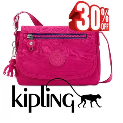 Hasta 30% de descuento en bolsas con las Rebajas Kipling
