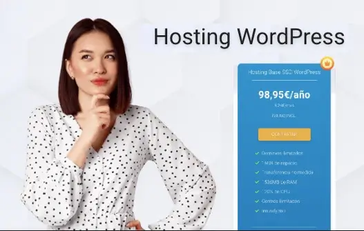 2 meses + dominio gratis al contratar un plan anual Hosting Base SSD WordPress en Raiola Networks