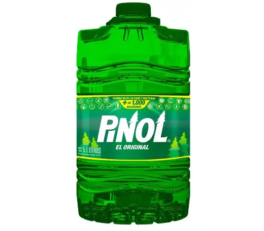 Pinol El Original limpiador multiusos desinfectante pino 5.1 lt por $91 en Amazon