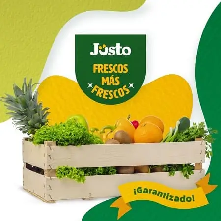 Hasta 40% de descuento en Frutas y Verduras con ofertas Jüsto