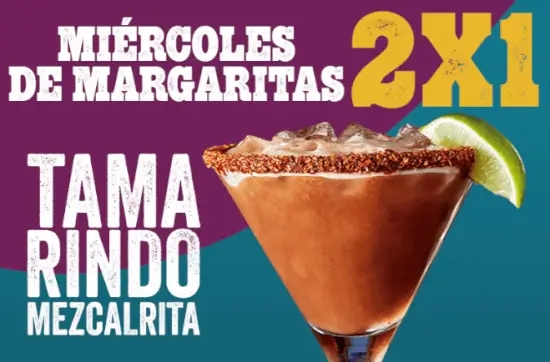 Chili's: Miércoles Margaritas 2X1