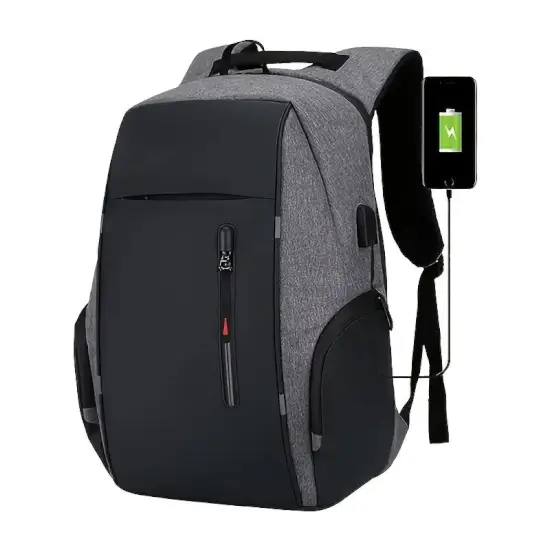 Mochila para laptop con carga USB por menos de $200 en el Back to School Temu