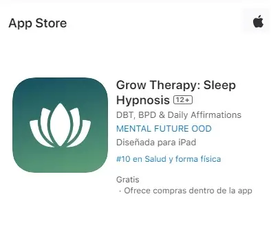 Descarga Grow Therapy: Sleep Hypnosis GRATIS en App Store