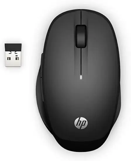 Mouse HP de modo doble, Negro, 6CR71AA con descuento Amazon