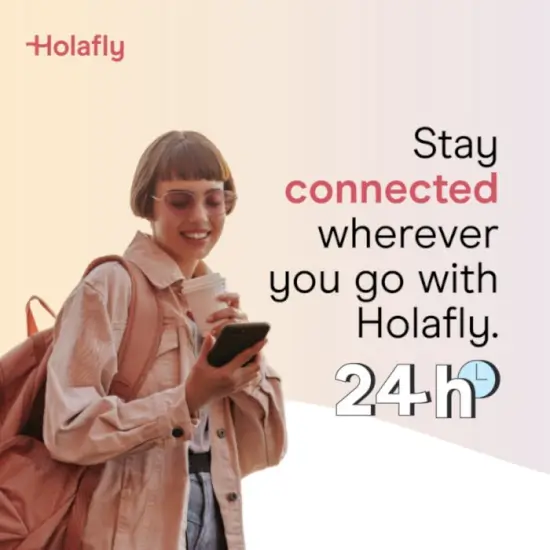 Internet ilimitado con llamadas incluidas en Europa con Holafly