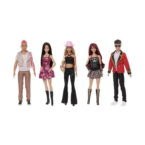 Preventa Set de 5 Muñecos RBD Barbie Edición de Colección a $2,919 en El Palacio de Hierro