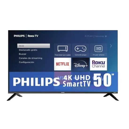 TV Philips 50 Pulgadas Roku 4K Ultra HD LED a $5,990 en Walmart