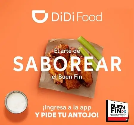 DiDi Food Buen Fin 2023: cupones, promociones al 2x1 y más
