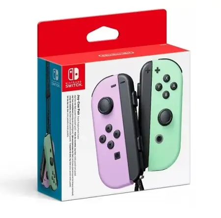 Joy Con Controllers Pastel L Purple R Green Nintendo Switch a $1,279 en Mercado Libre