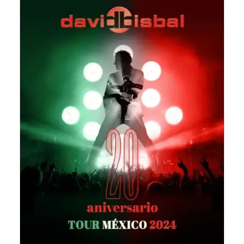 Boletos al 2x1 para David Bisbal Tour 2024 México en el Jueves Ticketmaster