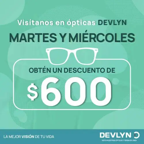 Oferta Devlyn: $600 pesos de descuento los martes y miércoles