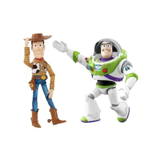 Figuras de acción de Woody y Buzz Lightyear Mattel a $799 cada una en Walmart