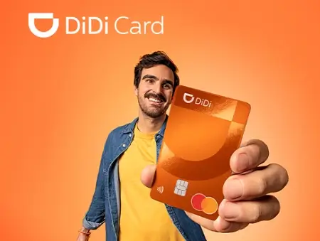 3% de cashback en todos tus pedidos con DiDi Card en DiDi Food