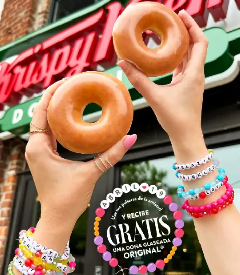 ¡Solo hoy! Dona Glaseada Original GRATIS en Krispy Kreme este 19 de abril