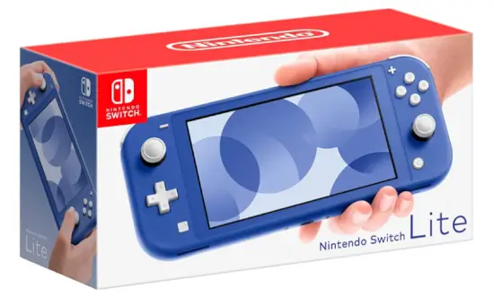 Consola Nintendo Switch Lite Azul - Standard Edition con 43% por $2,972 en Amazon