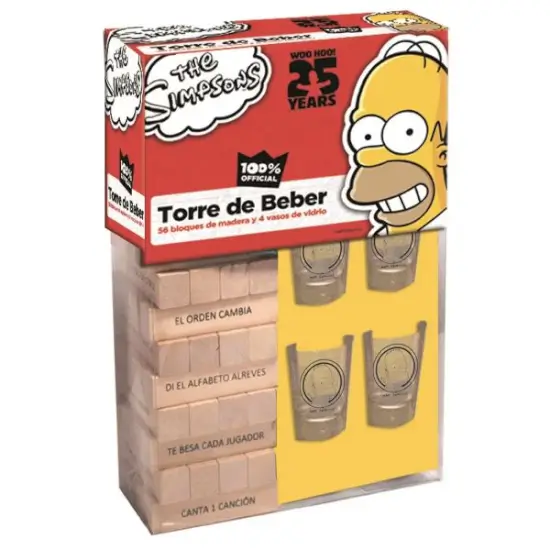 Juego para beber de Los Simpsons a solo $125 en Sanborns