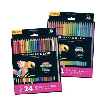 Oferta Sam's Club: 2 paquetes de 24 lápices de colores Prismacolor Junior a $327