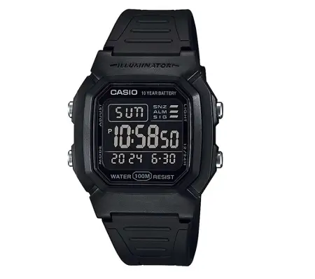 Reloj Casio W800H-1BVCF color negro a $359 en Coppel