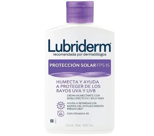 LUBRIDERM Crema Corporal Proteccion Solar Fps 15 por $70 pesos en Amazon