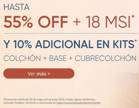 Ofertas Luuna Hot Sale 2023: hasta 55% de descuento + 18 MSI + 10% Off extra en kits + REGALOS