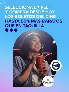 Oferta Mercado Pago: Compra tus boletos de cine con hasta 50% Off