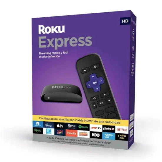 Reproductor de Streaming Roku Express con $230 de descuento en Walmart