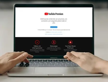 12 meses de YouTube Premium Individual a $299 (fácil y rápido)