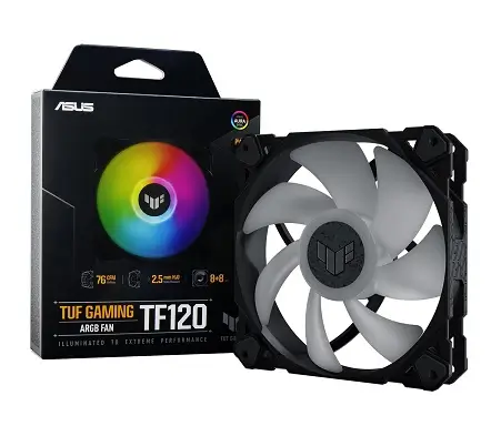 ¡77% OFF! Ventilador Asus Tuf Gaming TF120 ARGB a $295 en Amazon