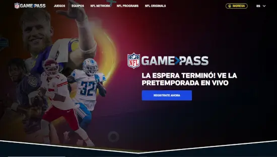 NFL Game Pass GRATIS para ver la transmisión en vivo de partidos de pretemporada