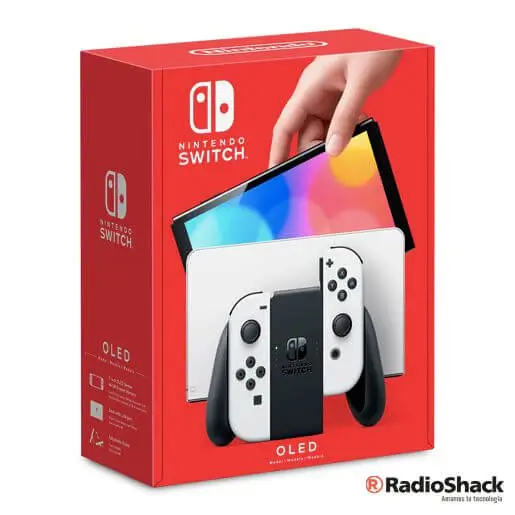 Oferta RadioShack: Consola Nintendo Switch OLED 64 GB White