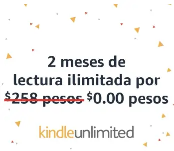 2 meses gratis de Amazon Kindle Unlimited