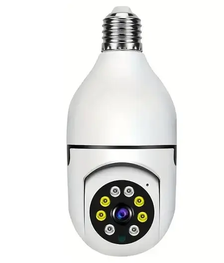 Cámara de seguridad bombilla LED con 50% Off a solo $312 en Temu