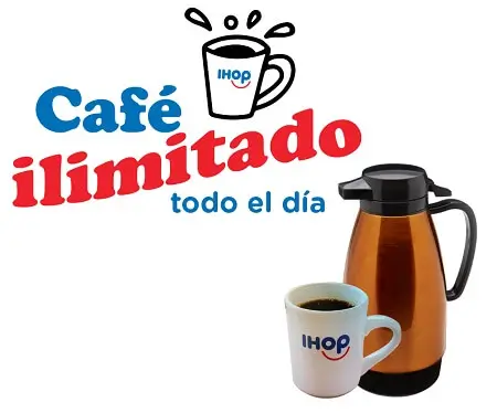 Café ilimitado todo el día desde $45 por persona en IHOP