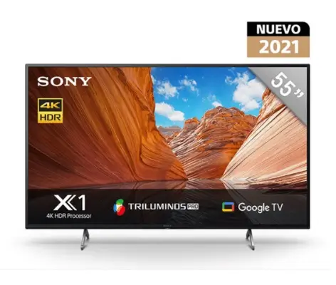 ¡56% OFF! Sony Smart TV LED KD 55X80J Android TV 55" 4K UHD a $6,999 en HEB