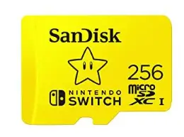 SanDisk 256GB MicroSDXC UHS-I Nintendo Switch con 54% por $609 en Amazon