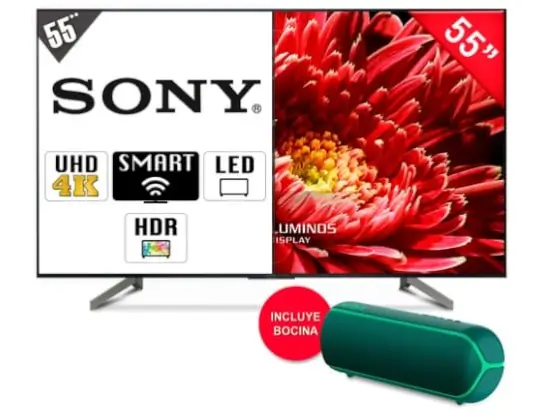 Sony Smart TV 55 pulg. + bocina bluetooth a $8,999 en Office Depot