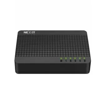 Switch Nexxt Solutions Fast Ethernet Naxos500, 5 Puertos 10/100, 1 Gbit/s, 1000 Entradas a $125 en Cyberpuerta
