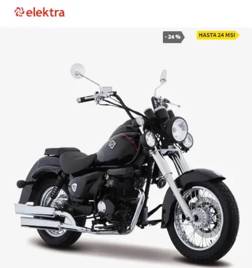 Motos Italika en Elektra desde $250 semanales + envío gratis