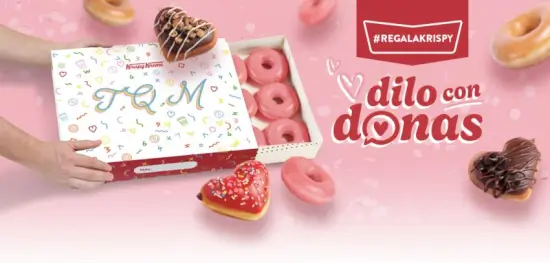 Llévate una caja musical por $80 en la compra de media docena de donas Krispy Kreme