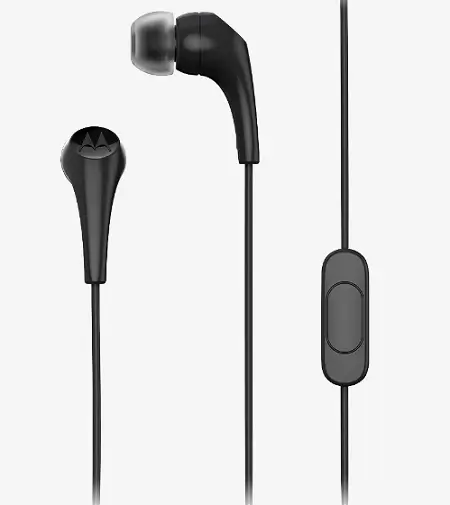 Audífonos alámbricos Earbuds 2-S Motorola a solo $179 con cupón (negro/blanco)