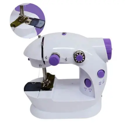 Promoción Shopee: Mini máquina de coser portátil con pedal por solo $260