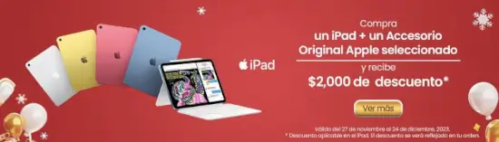 Promoción Costco: compra un iPad + accesorio Apple y obtén $2,000 de descuento